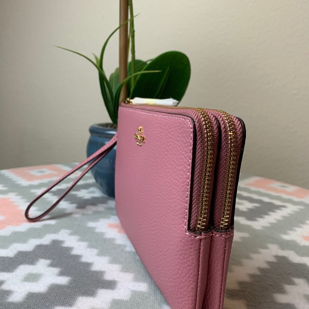 Coach Double Zip Wallet - Picture 3 of 5